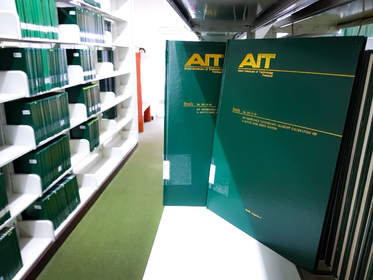 Electronic thesis database image