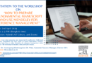 Workshop 2nd April 2024 “How to Prepare a Fundamental Manuscript and Use Mendeley for Reference Management