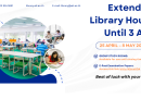 Extended Library Hours Until 3 AM