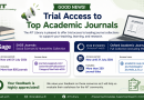 Trial Access to SAGE and Oxford Academic Journals